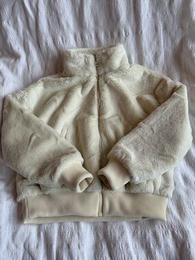 Nike Cream Fleece Kids Jacket